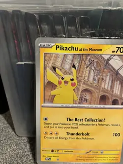 Pikachu At The Museum x Natural History London Jumbo Pokemon Card Mint sealed - Image 2