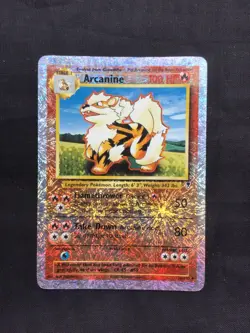 Pokemon Cards: Legendary Collection Reverse Holo: Arcanine 36/110 - Image 1