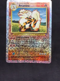 Pokemon Cards: Legendary Collection Reverse Holo: Arcanine 36/110 - Image 2