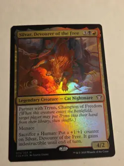 Silvar, Devourer of the Free FOIL X1 C20 MTG Commander 2020 - Image 1