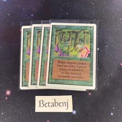 1x MTG Unlimited Wild Growth from Estate Collection - Image 1