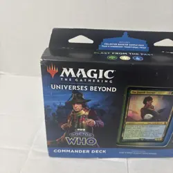 New Magic the Gathering Doctor Who Blast from the Past Commander Deck Box Wear 195166228815 - Image 2