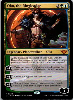 Magic the Gathering HP Oko, the Ringleader Outlaws of Thunder Junction MTG - Image 1