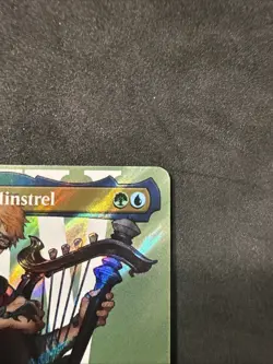 The Wandering Minstrel (Borderless) (Surge Foil) #548 NM Final Fantasy Magic MTG - Image 4