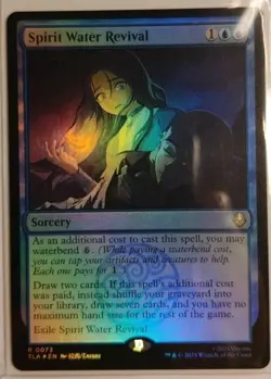 FOIL Spirit Water Revival MTG Avatar The Last Airbender Magic The Gathering - Image 1