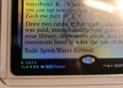 FOIL Spirit Water Revival MTG Avatar The Last Airbender Magic The Gathering - Image 2