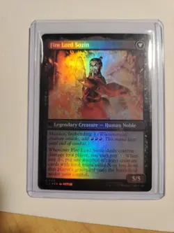 FOIL The Rise of Sozin 0117 Avatar The Last Airbender LP Mtg - Image 2