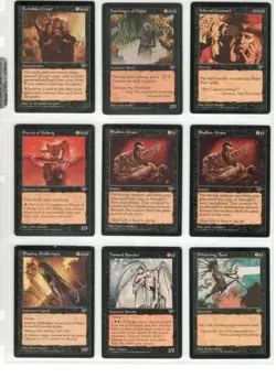 Mirage Incomplete Set 308/350 & Doubles NM/LP. Final Fortune Shallow Grave...MTG - Image 4