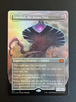 MTG Emrakul the Aeons Torn Foil Borderless Mythic 335 - NM - 2X2 - Image 1