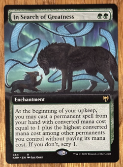 MTG Kaldheim, In Search of Greatness - Extended Art - Image 1