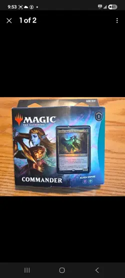 Kaldheim MAGIC The Gathering Commander ELEVEN EMPIRE Lathril, Blade of the Elves - Image 1