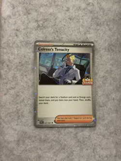 Pokemon Colress’s Tenacity Asia Exclusive Ultra Ball League Stamp 057/064 - Image 2