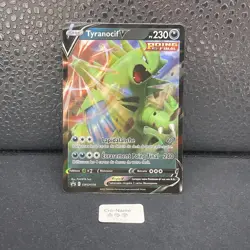 Carte Pokemon Tyranocif V SWSH109 Promo Epee & Bouclier (port groupe) - Image 1