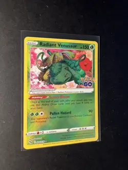 Radiant Venusaur 004/078 ENG Pokemon Go Bisaflor Karten TCG - Image 3