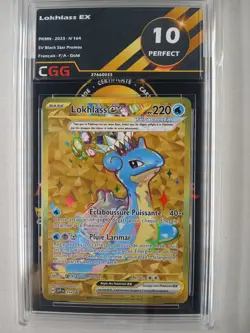 Carte Pokemon FR Lokhlass ex (SVP 164) SV Black Star Promos CGG 10 27660033 - Image 1