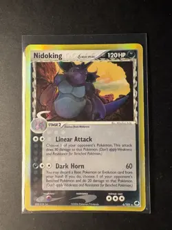 Nidoking - 6/101 - EX Dragon Frontiers - Holo Rare - Pokemon TCG - Image 1