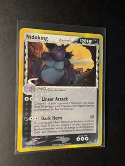 Nidoking - 6/101 - EX Dragon Frontiers - Holo Rare - Pokemon TCG - Image 3