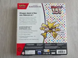 Pokemon Ecarlate et Violet - 151 Collection Alakazam-ex Boite - Neuf/Scelle FR - Image 4