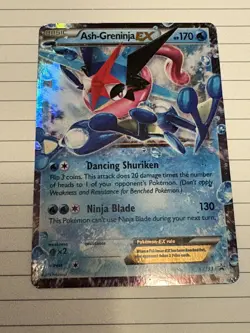 Pokemon TCG Ash-Greninja EX - XY133 - XY Promos MP - Image 1