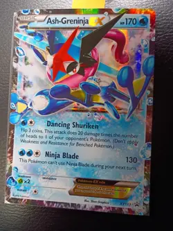Pokemon TCG Ash-Greninja EX XY133 Blackstar Promo 2016 MP 💎💎💎 - Image 1