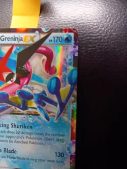Pokemon TCG Ash-Greninja EX XY133 Blackstar Promo 2016 MP 💎💎💎 - Image 2
