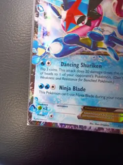 Pokemon TCG Ash-Greninja EX XY133 Blackstar Promo 2016 MP 💎💎💎 - Image 4