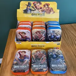 One Piece Tin Pack Vol 2 Full case of 12 | TS-02 OP-13 | Unsealed case Bandai - Image 5
