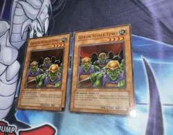 Goblin Attack Force LP Ultra Rare Unlimited PSV-094 + Free MP OG Copy Yugioh! - Image 2