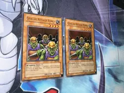 Goblin Attack Force LP Ultra Rare Unlimited PSV-094 + Free MP OG Copy Yugioh! - Image 3