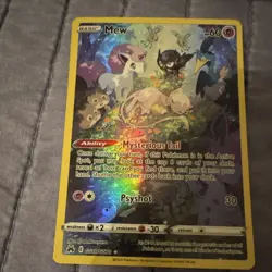 Pokemon TCG Mew GG10/GG70 Crown Zenith Galarian Gallery Full Art Ultra Rare Holo - Image 2