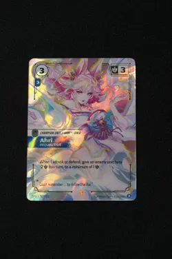 Ahri - Inquisitive - Riftbound Spiritforged - Overnumbered - English 227/221 - Image 1