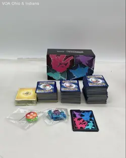 Pokemon Card Bulk Lot + Evolving Skies ETB Box Accessories Sword & Shield Era - Image 1