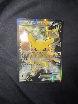 Pokemon TCG Pikachu EX XY124 Holo Promo Card - Image 3