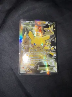 Pokemon TCG Pikachu EX XY124 Holo Promo Card - Image 4