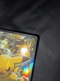 Pokemon TCG Pikachu EX XY124 Holo Promo Card - Image 5