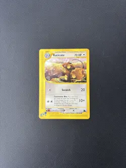 Pokemon Card Skyridge Raticate 89/144 E Series Pokemon TCG - Image 2