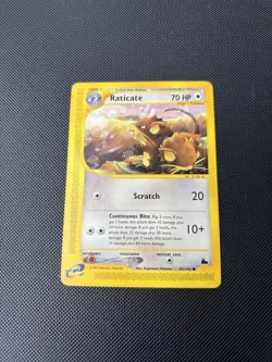 Pokemon Card Skyridge Raticate 89/144 E Series Pokemon TCG - Image 3
