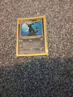Pokemon Umbreon Neo Discovery Holo TCG Card 13/75 Card - Image 1