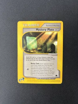 Pokemon Card Skyridge Mystery Plate Omega 135/144 E Series Pokemon TCG - Image 1