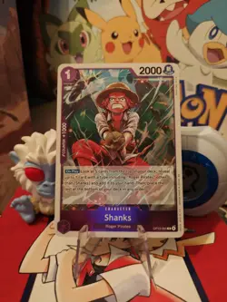 One Piece CCG Shanks Carrying On His Will R Holo Card OP13-065 NM See Pics - Image 1