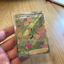 Gardenia's Vigor GG61/GG70 Crown Zenith Full Art Pokemon Card * New * - Image 1