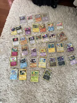 Pokemon TCG 40 Card Lot Gengar Rayquaza Reshiram Deoxys Luxray English 2011 - Image 4