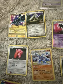 Pokemon TCG 40 Card Lot Gengar Rayquaza Reshiram Deoxys Luxray English 2011 - Image 5