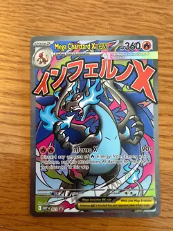 Mega Charizard X EX 023 UPC Black Star Promo Full Art Pokemon Pokemon TCG Card - Image 1