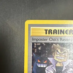 Imposter Oak’s Revenge Team Rocket 76/82 Vintage Pokemon Card NM - Image 4