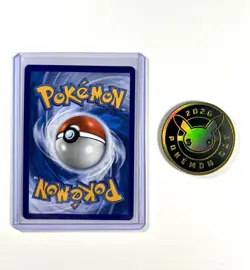 2026 Pikachu 051 Stamped Pokemon Day 30th Anniversary Promo with Coin - Image 2