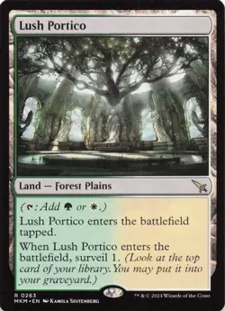 MTG - Lush Portico - Murders at Karlov Manor - Image 1