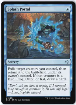 Splash Portal U Bloomburrow 74 LP - Image 1