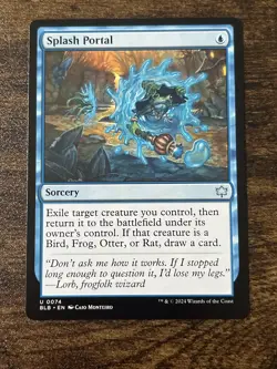 Splash Portal 0074 Bloomburrow BLB MTG Magic The Gathering S3080* - Image 1