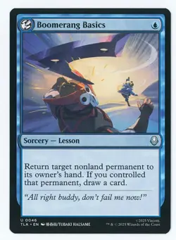 Boomerang Basics #0046 MTG Avatar: The Last Airbender Magic The Gathering - Image 1